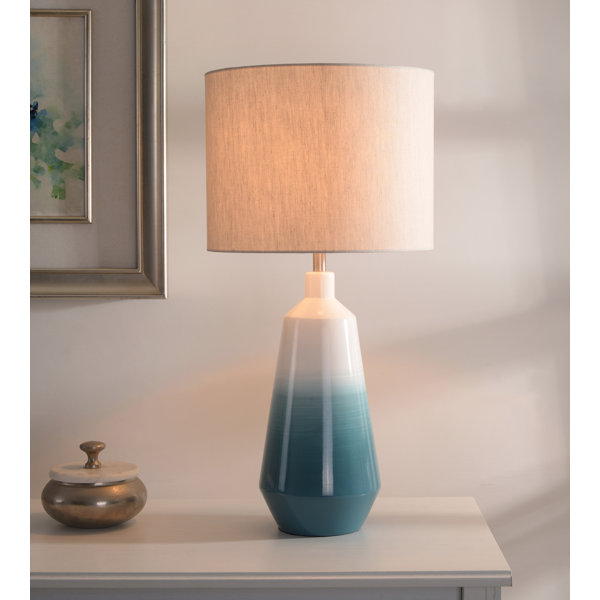 Highland Dunes 68Cm Blue/Grey Table Lamp & Reviews Wayfair.co.uk